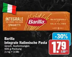 HIT Barilla Integrale Italienische Pasta Angebot
