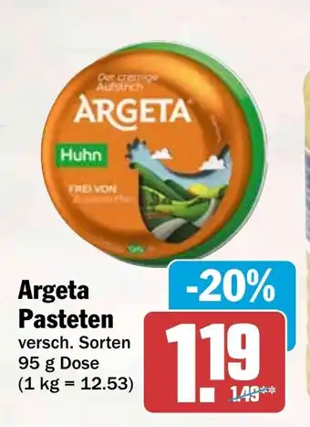 HIT Argeta Pasteten Angebot