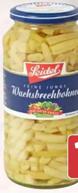 HIT Seidel feine junge Wachs-/ Brech- oder Schnittbohnen Angebot