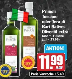 HIT Primoli Toscano oder Tera di Bari Natives Olivenöl extra Angebot