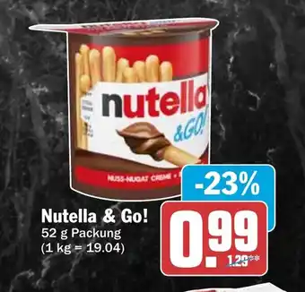 HIT Nutella & Go! Angebot