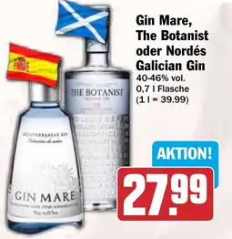 HIT Gin Mare, The Botanist oder Nordés Galician Gin Angebot