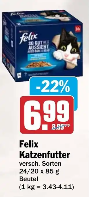 HIT Felix Katzenfutter Angebot