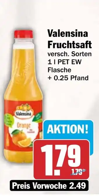 HIT Valensina Fruchtsaft Angebot
