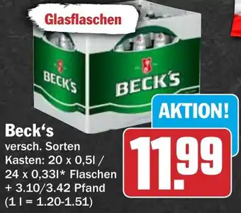 HIT Beck's Angebot