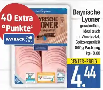 E-Center Bayrische Lyoner Angebot