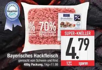 E-Center Bayerisches Hackfleisch Angebot