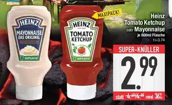 E-Center Heinz Tomato Ketchup oder Mayonnaise Angebot