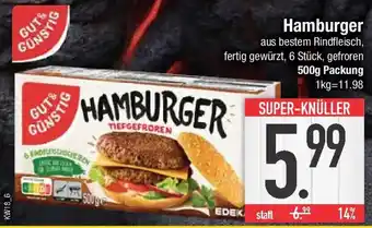 E-Center GUT& GÜNSTIG Hamburger Angebot
