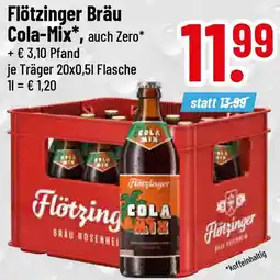 trinkgut Flötzinger Bräu Cola-Mix Angebot