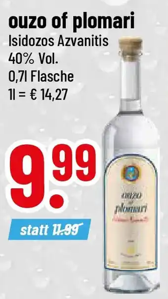 trinkgut ouzo of plomari Angebot