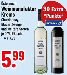 trinkgut Österreich Weinmanufaktur Krems Angebot