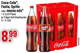 trinkgut Coca-Cola, Fanta, Sprite oder mezzo mix Angebot