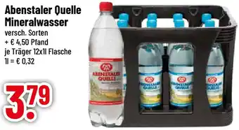 trinkgut Abenstaler Quelle Mineralwasser Angebot