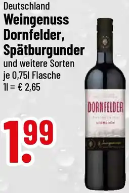trinkgut Weingenuss Dornfelder, Spätburgunder Angebot