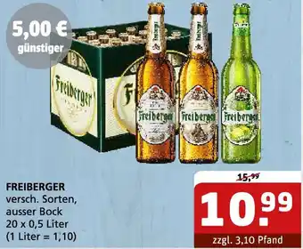 Getränke Quelle Freiberger Angebot