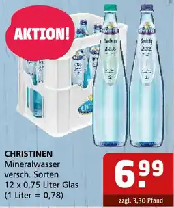 Getränke Quelle CHRISTINEN Mineralwasser Angebot