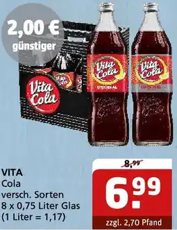 Getränke Quelle VITA Cola Angebot
