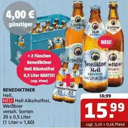 Getränke Quelle BENEDIKTINER Hell Angebot