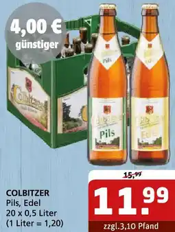Getränke Quelle COLBITZER Pils, Edel Angebot