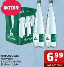 Getränke Quelle HIRSCHQUELLE Heilwasser Angebot