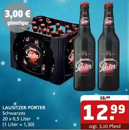 Getränke Quelle LAUSITZER PORTER Schwarzes Angebot
