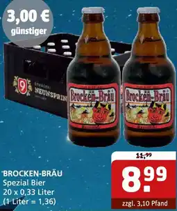 Getränke Quelle BROCKEN-BRÄU Spezial Bier Angebot