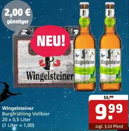 Getränke Quelle Wingelsteiner Burgfrühling Vollbier Angebot