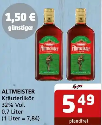 Getränke Quelle ALTMEISTER Kräuterlikör Angebot