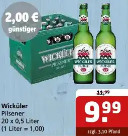 Getränke Quelle Wicküler Pilsener Angebot