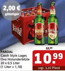 Getränke Quelle PARDAL Czech Style Lager, Ovo Holunderblüte Angebot