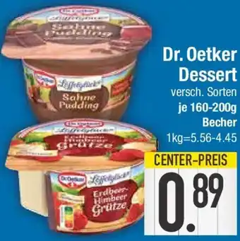 E-Center Dr. Oetker Dessert Angebot