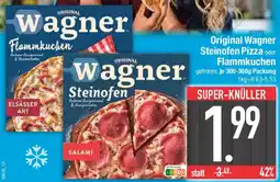 E-Center Original Wagner Steinofen Pizza oder Flammkuchen Angebot