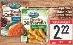 E-Center Alpenhain Back-Käse Angebot