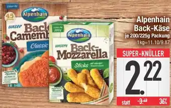 E-Center Alpenhain Back-Käse Angebot