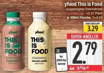 E-Center yfood This is Food Angebot