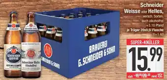 E-Center Schneider Weisse oder Helles Angebot
