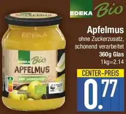E-Center EDEKA Bio Apfelmus Angebot