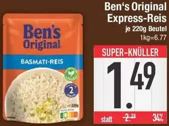 E-Center Ben's Original Express-Reis Angebot