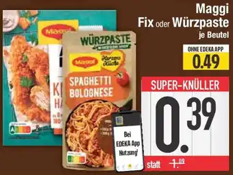 E-Center Maggi Fix oder Würzpaste Angebot