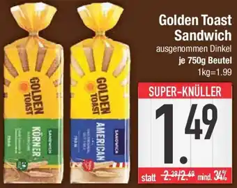 E-Center Golden Toast Sandwich Angebot