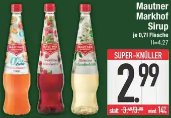 E-Center Mautner Markhof Sirup Angebot