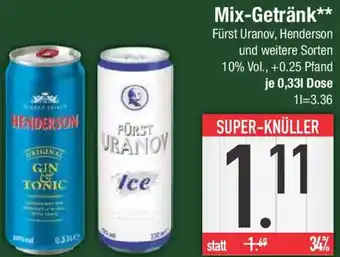 E-Center Mix-Getränk Angebot