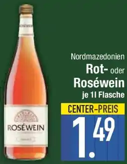 E-Center Nordmazedonien Rot- oder Roséwein Angebot