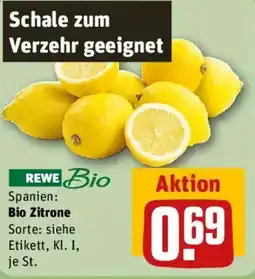 REWE Bio Zitrone Angebot