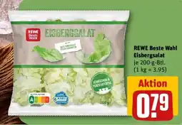 REWE REWE Beste Wahl Eisbergsalat Angebot