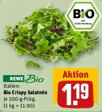 REWE Bio Crispy Salatmix Angebot