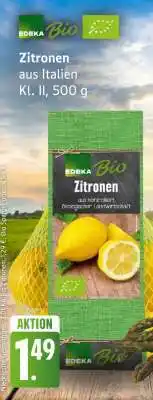 Edeka EDEKA Bio Zitronen Angebot