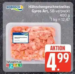 Edeka Hähnchengeschnetzeltes Gyros Art Angebot