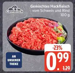 Edeka Gemischtes Hackfleisch vom Schwein und Rind Angebot